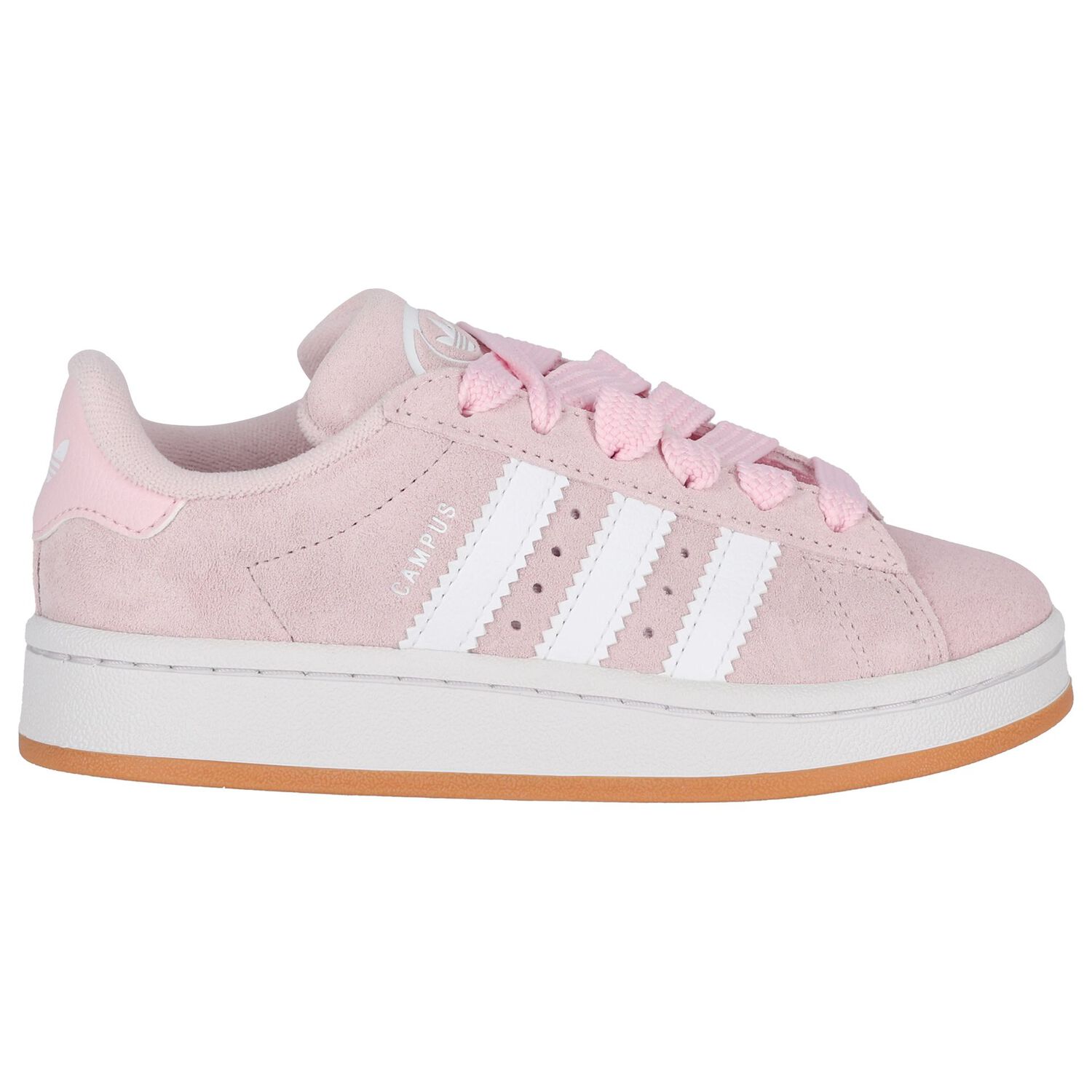 Girls Pink Campus 00s Trainers, 1, hi-res