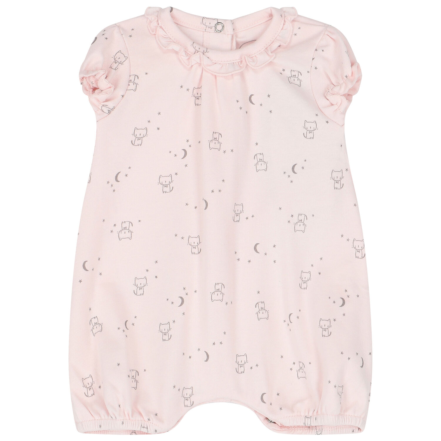 Baby Girls Pink Organic Cotton Shortie, 1, hi-res image number null