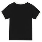 Black 3-Stripes Logo T-Shirt, 1, hi-res