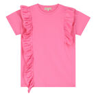 Girls Pink Logo T-Shirt, 1, hi-res