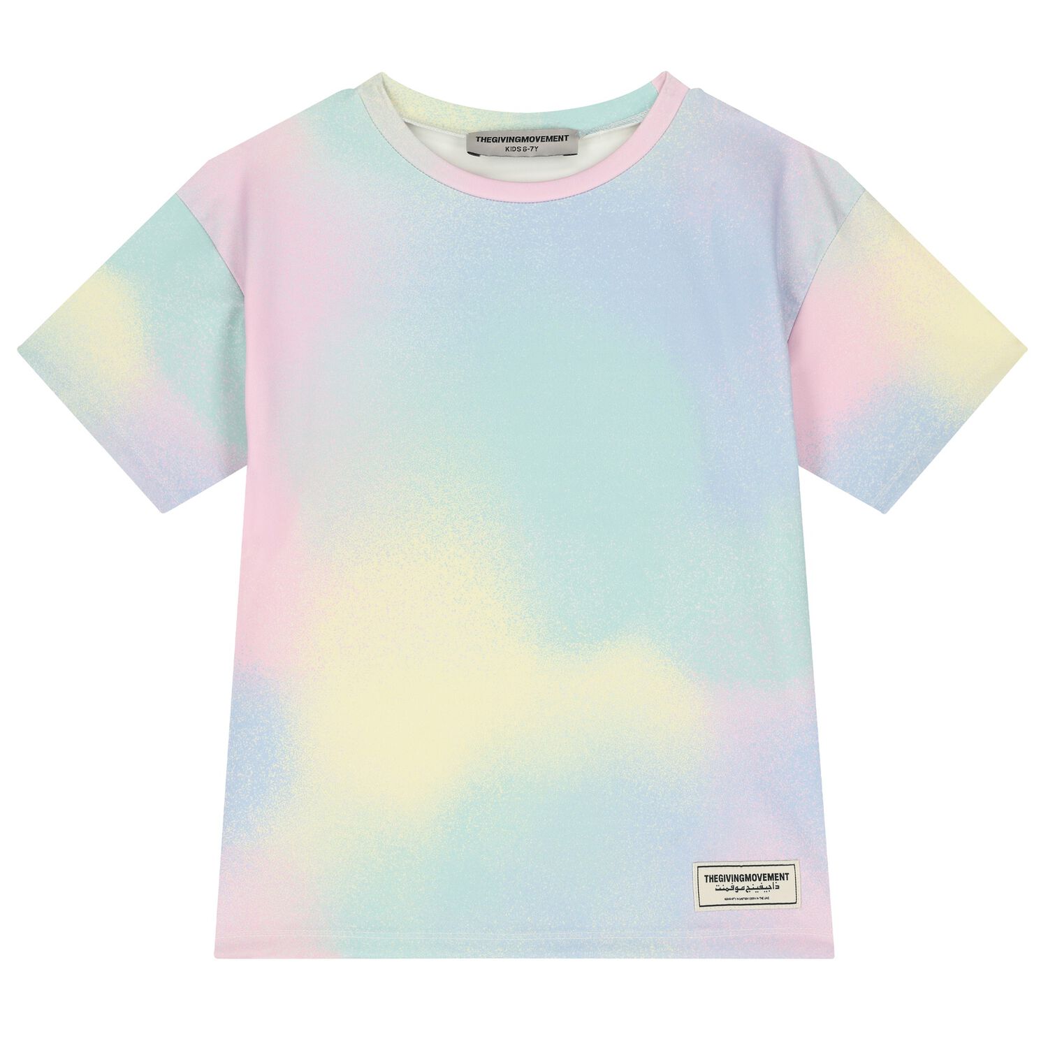 Girls Regular Fit Softskin Candyfloss Logo T-Shirt, 1, hi-res