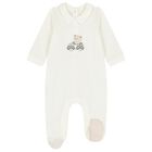 Baby Boys Ivory Babygrows ( 2-Pack ), 1, hi-res