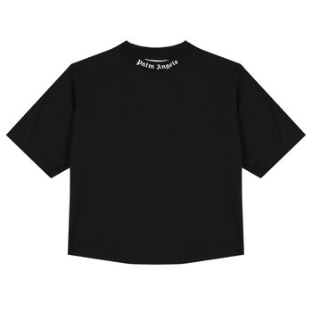 Palm Angels Black Logo T-Shirt, 2 Black Logo T-Shirt