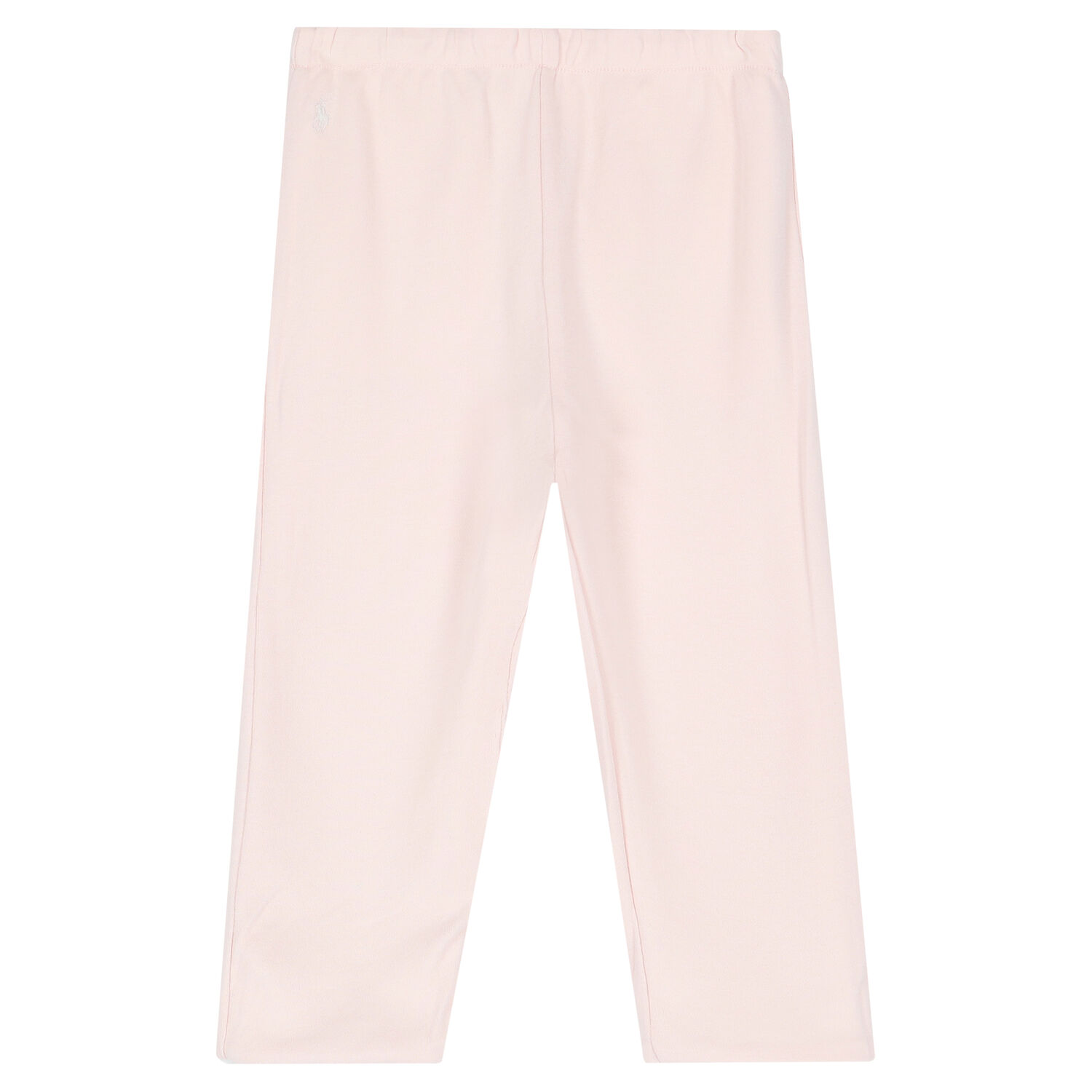 Baby Girls White & Pink Reversible Logo Trousers, 1, hi-res image number null