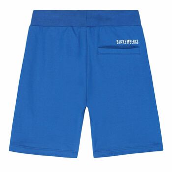 Boys Blue Logo Shorts