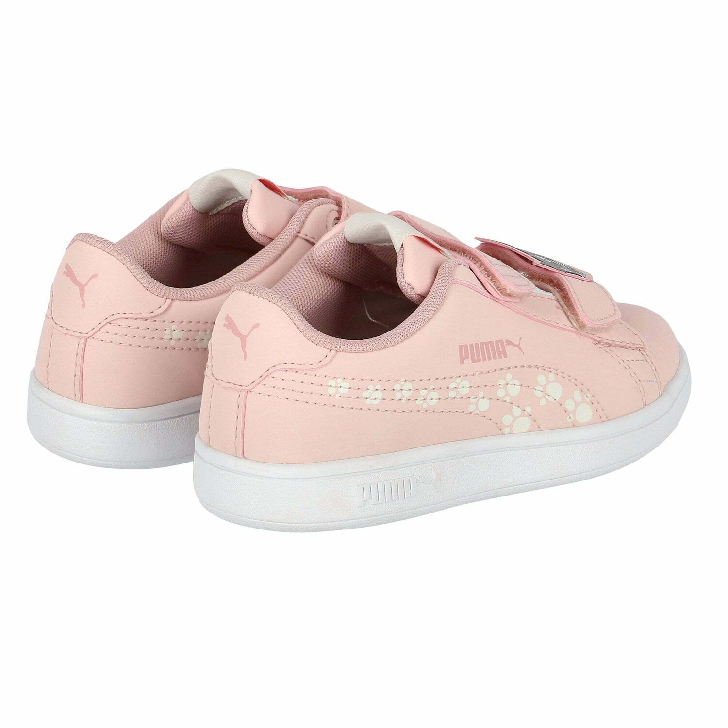 Girls Pink Logo Trainers, 1, hi-res image number null