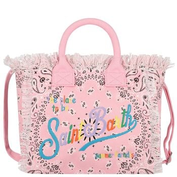 Girls Pink Colette Logo Tote Bag ( 30cm )