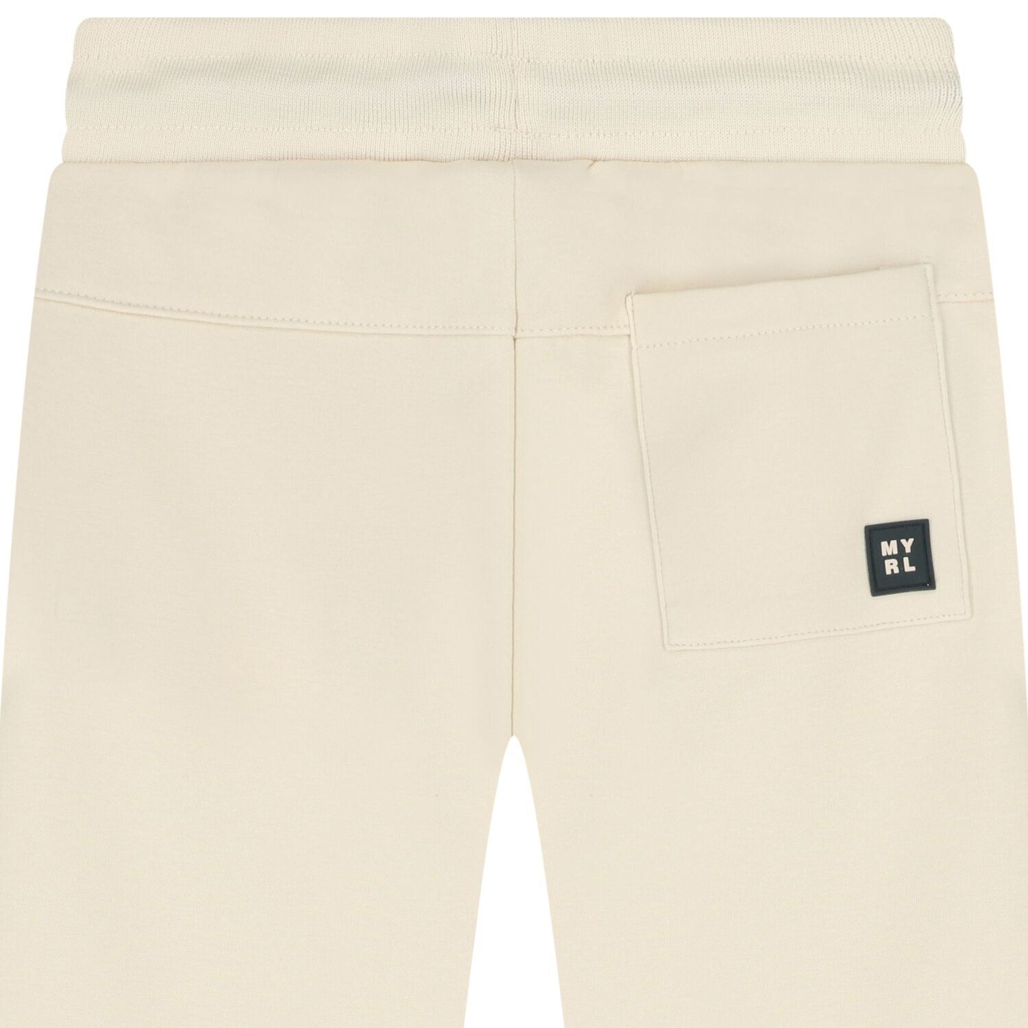Boys Beige Logo Joggers, 1, hi-res