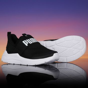 Black Soft Wired 2 Sliptech Trainers