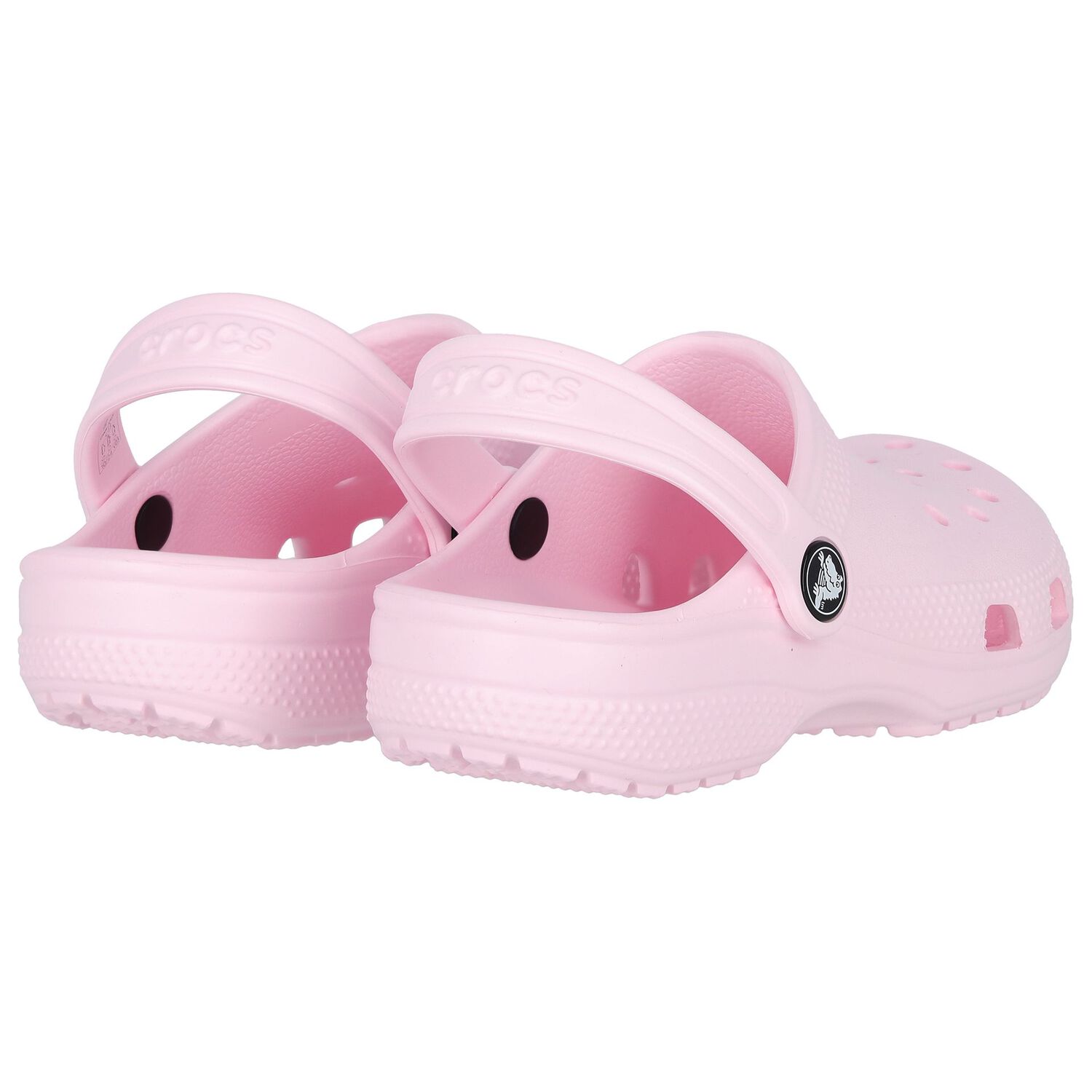 Girls Pale Pink Classic Clogs Sandals, 5, hi-res image number null