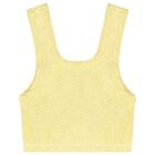 Girls Yellow & Blue Crinkle Bikini , 3, hi-res