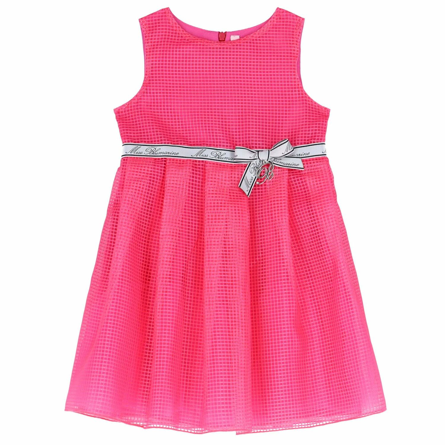 Girls Pink Logo Dress, 1, hi-res image number null