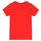 Boys Red Logo T-Shirt, 1, hi-res