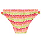 Girls Orange & Green Zig zag Bikini, 1, hi-res