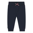 Baby Boys Navy Blue Logo Tracksuit, 1, hi-res