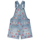 Girls Vacation Dungarees, 1, hi-res