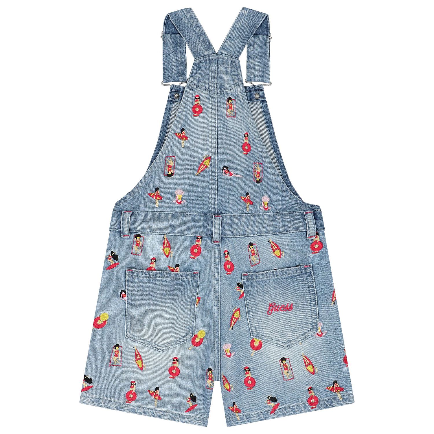 Girls Vacation Dungarees, 1, hi-res image number null