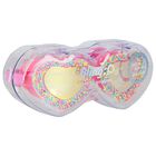 Girls Pink Heart Swimming Goggles, 1, hi-res