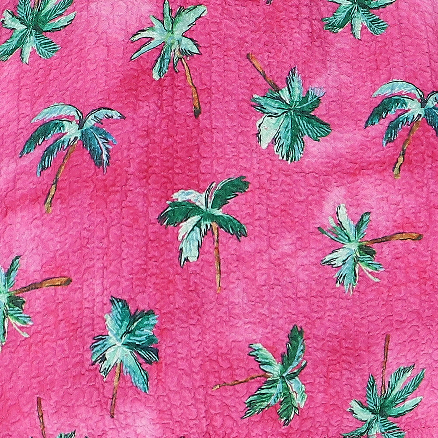 Girls Pink Palm Tree Skirt Set, 1, hi-res