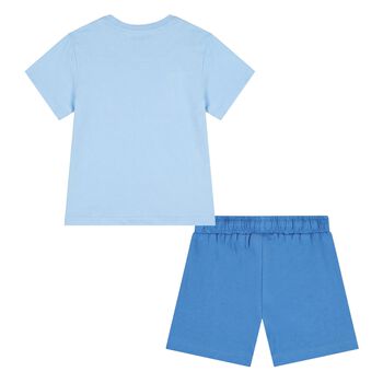 Younger Boys Blue Shorts Set