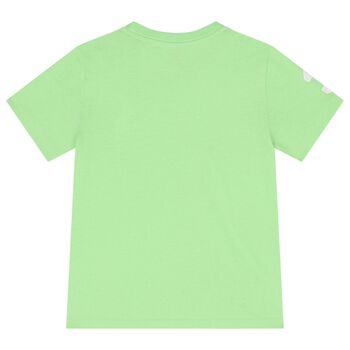 Boys Green Logo T-Shirt
