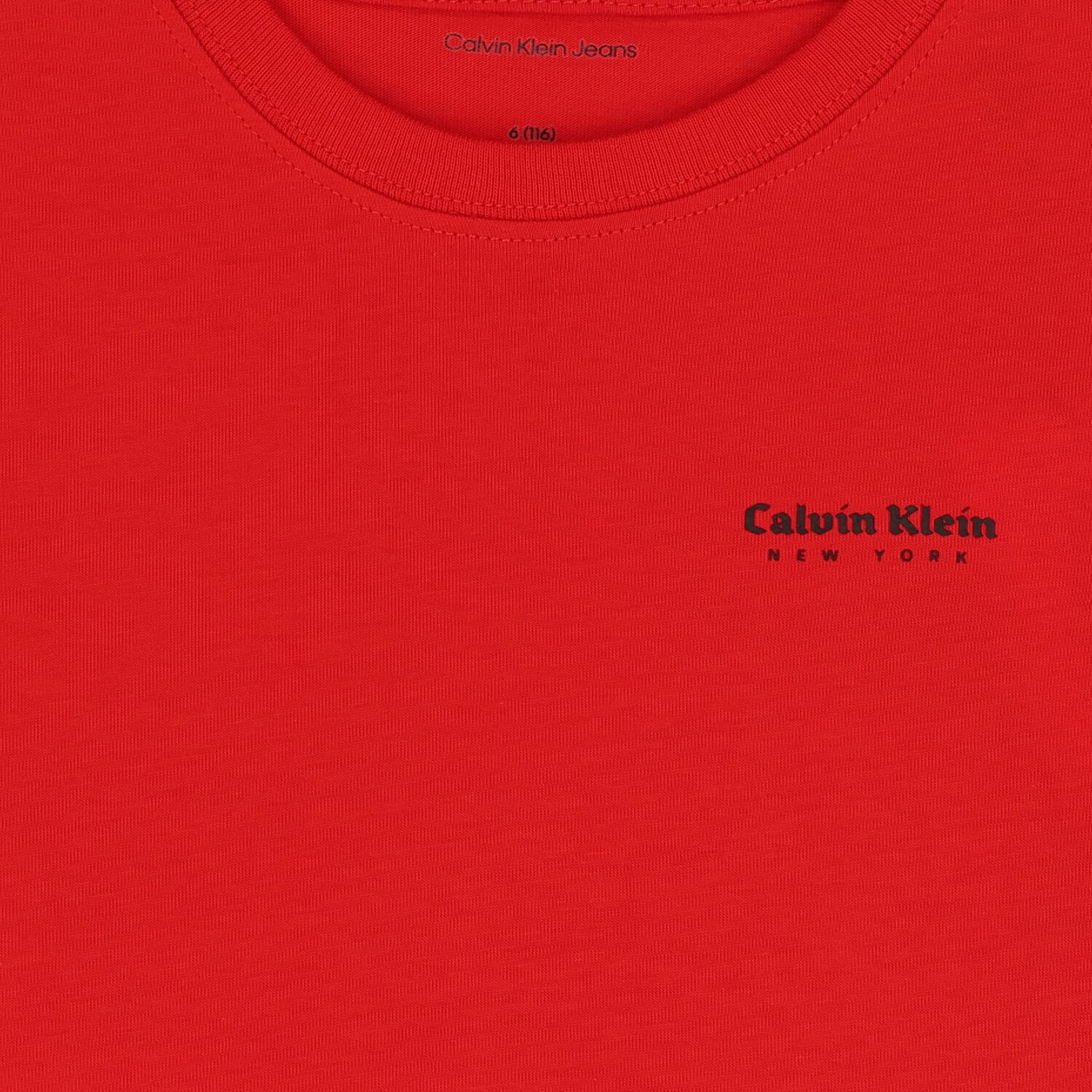 Boys Red Logo T-Shirt, 2, hi-res