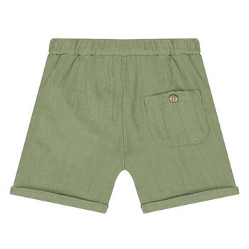 Younger Boys Green Shorts