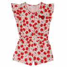 Girls Pink & Red Elmo Playsuit, 1, hi-res