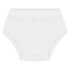 Baby Girls White & Green Tulle Dress Set, 1, hi-res