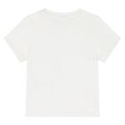 Baby Boys White Logo T-Shirt, 1, hi-res