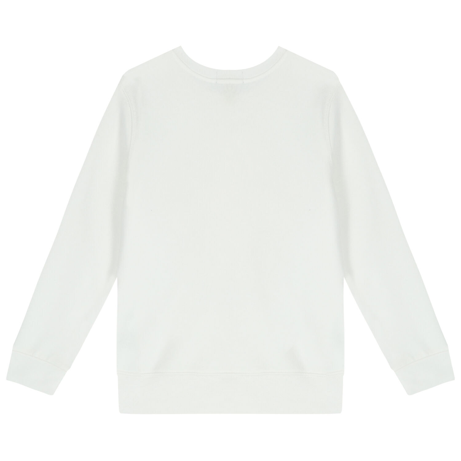 Boys White Polo Bear Sweatshirt, 1, hi-res