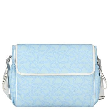 Blue & White Logo Baby Changing Bag ( 34cm )