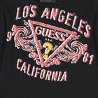 Boys Black Logo T-Shirt, 1, hi-res