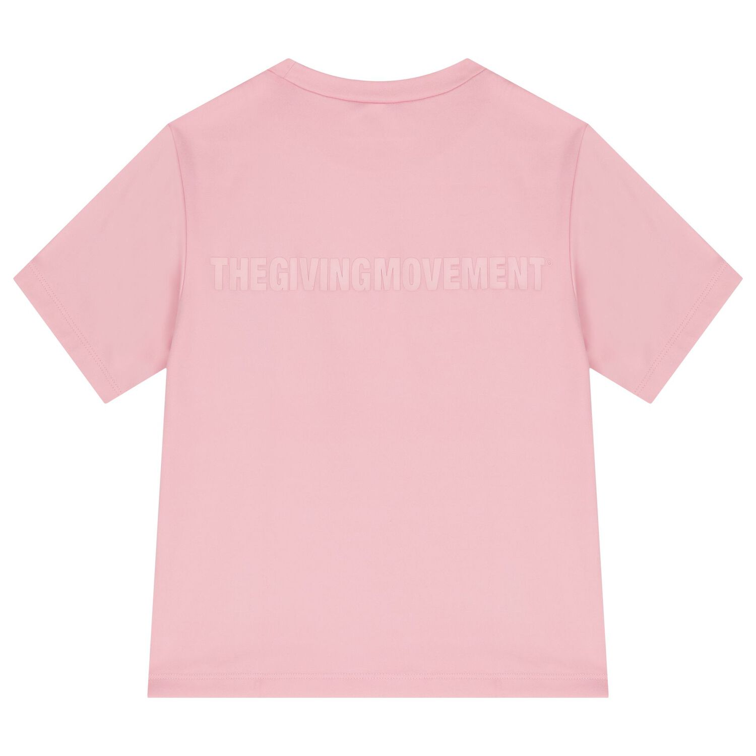Girls Pink Logo Softskin T-Shirt, 7, hi-res