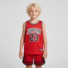 Boys Red & Black Jordan Logo Shorts, 3, hi-res