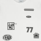 Boys White Logo T-Shirt, 1, hi-res