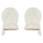 Ivory Baby Snowsuit, 2, hi-res