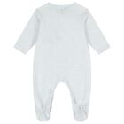 Baby Boys Blue Logo Babygrow Set, 5, hi-res