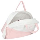 White & Pink Logo Baby Changing Bag, 3, hi-res