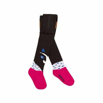 Girls Charcoal Tights