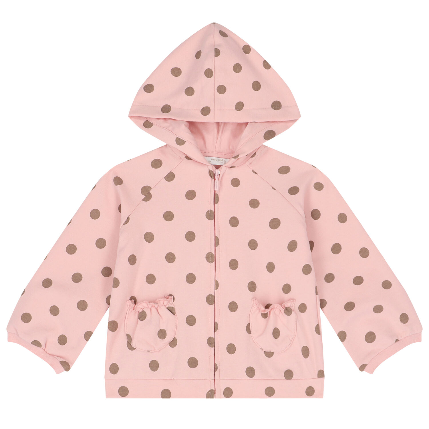 Baby Girls Pink & Ivory 3 Piece Tracksuit, 1, hi-res image number null