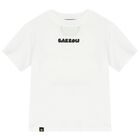 Boys White Logo T-Shirt, 1, hi-res