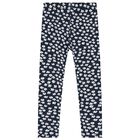 Girls Navy Blue Leggings Set, 1, hi-res