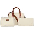 Ivory Logo Baby Changing Bag, 1, hi-res