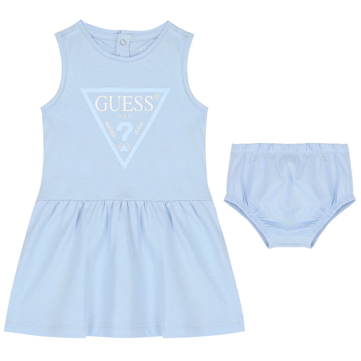 Baby Girls Purple Logo Dress Set, 3, hi-res