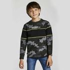 Boys Grey Camo Top, 1, hi-res