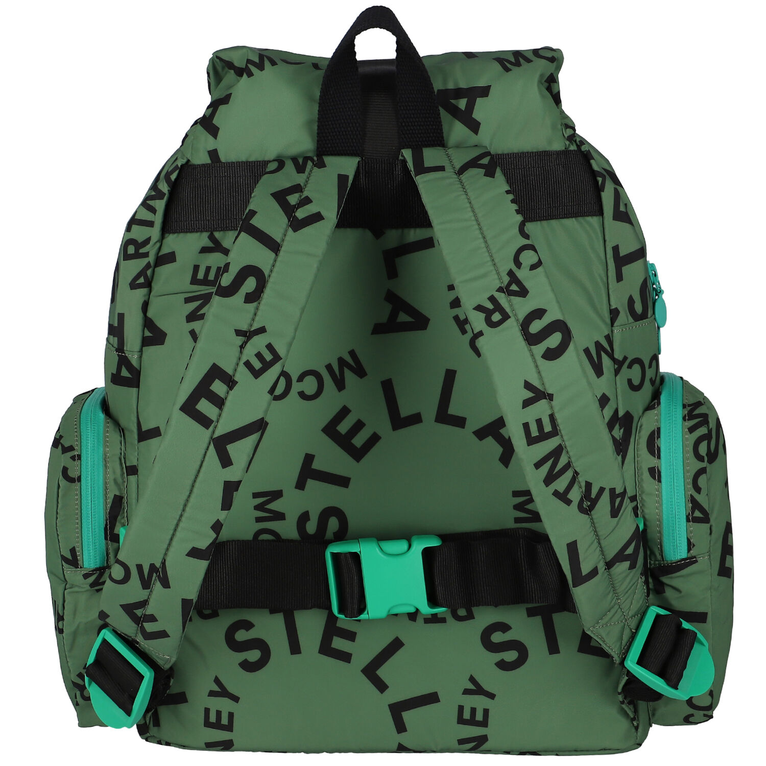 Boys Green Logo Backpack, 1, hi-res image number null