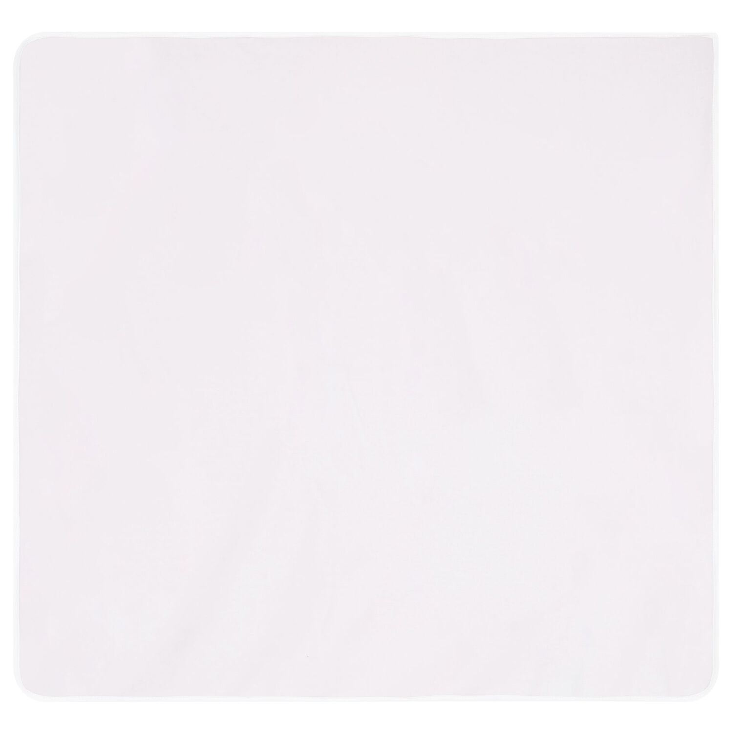 Baby Girls White & Pink Quilted Blanket, 2, hi-res