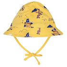 Younger Boys White & Yellow Shorts Set, 1, hi-res