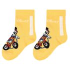 Multi-Coloured Disney Logo Socks ( 5-Pack ), 1, hi-res